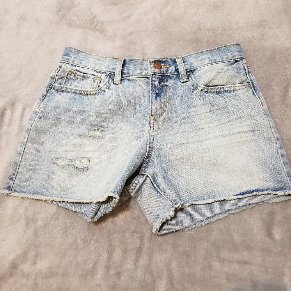 Girls Blue Jean Shorts